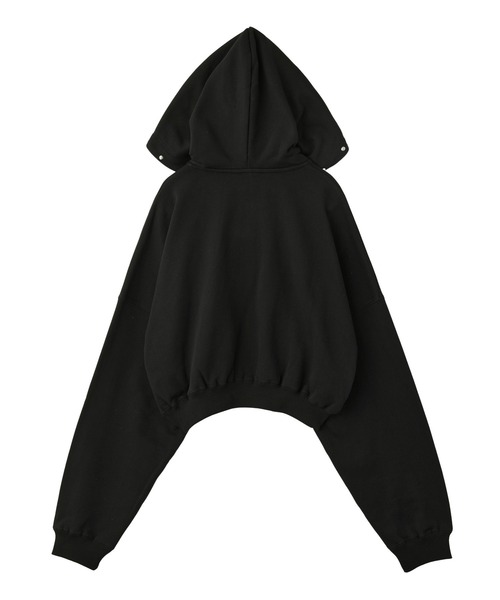 X-girl（エックスガール） パーカー STUDDED ZIP UP SWEAT HOODIE
