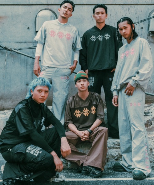 Kappa（カッパ） tシャツ KOMOREBI×Kappa Mesh TEE メンズ レディース