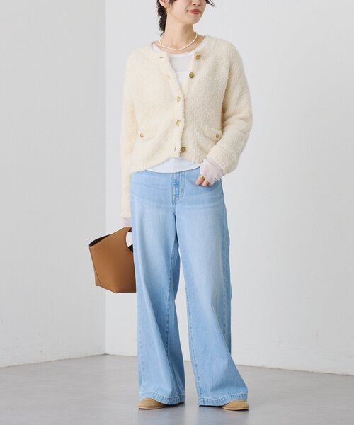 RIVE DROITE（リヴドロワ） カーディガン 「オンオフ使える」ウール