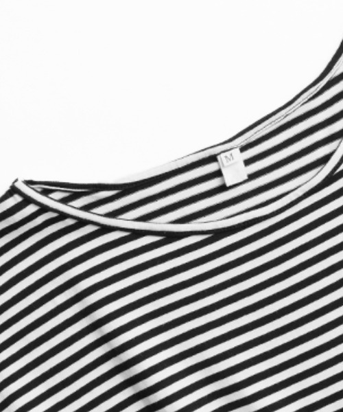 「COCOMOMO」 ノースリーブワンピース M ホワイト レディース_画像4