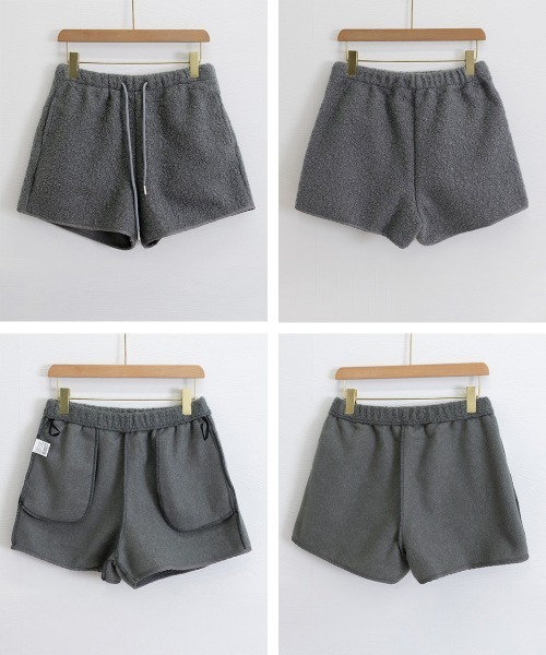 miniministore（ミニミニストア） パンツ ボアショートパンツ もこもこ