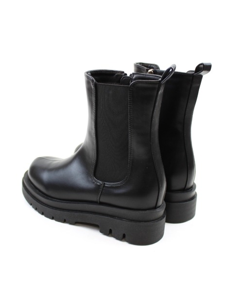 「VIVIAN」 ショートブーツ L ダークブラウン レディース_画像3