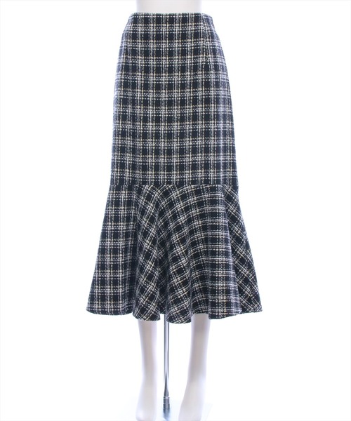 CLEAR BASIC スカート 「低身長対応／サイズ展開あり」ツイード