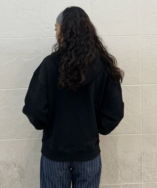 パーカー 「BRAIN DEAD/ブレインデッド」 COLLEGIATE ZIP UP HOODIE 