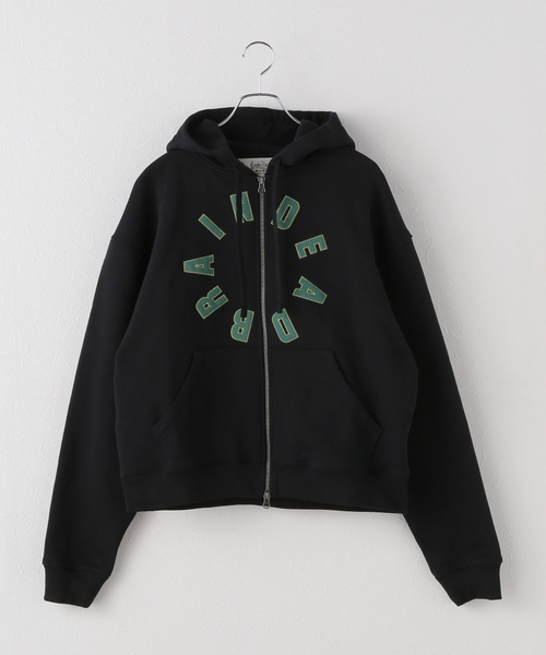 BRAIN DEAD（ブレインデッド） パーカー COLLEGIATE ZIP UP HOODIE