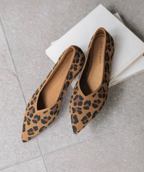 FENDI（フェンディ） ペカン バレエシューズ 35.5 ブラック レディース