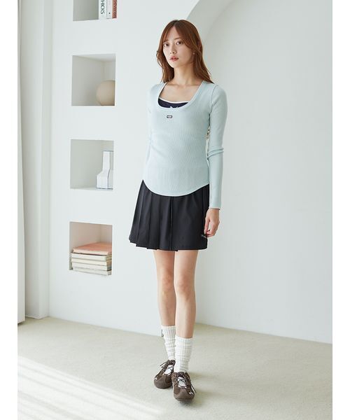 SNIDEL（スナイデル） tシャツ 「SNIDEL×PUMA」レイヤードカットソー