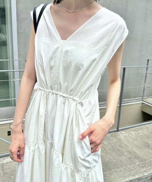 「mystic」 ノースリーブワンピース 0 ブラウン レディース_画像4