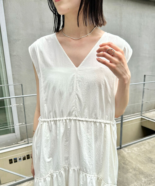 「mystic」 ノースリーブワンピース 0 ブラウン レディース_画像6