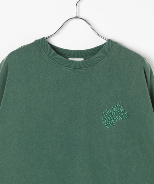 「PBLIM」 スウェットカットソー LARGE ブラウン レディース_画像2