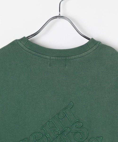 「PBLIM」 スウェットカットソー LARGE ブラウン レディース_画像8