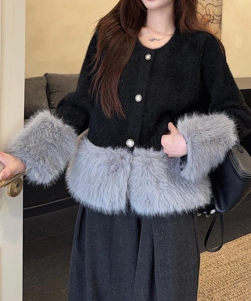 裾ファーコートのおすすめ人気商品一覧 通販 - Yahoo!ショッピング