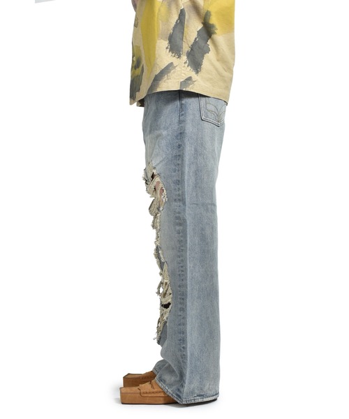 JUN/NAKAYAMA（ジュンナカヤマ） ジーンズ JN RIPPED DENIM メンズ