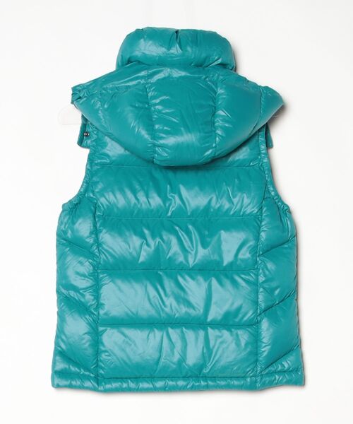 「arnold palmer timeless」 刺繍ダウンベスト 3 グリーン レディース_画像2