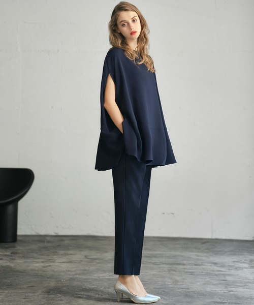 「Flolia」 セットアップ 2L ブラック レディース_画像7