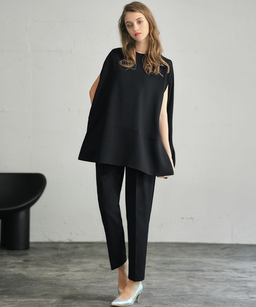 「Flolia」 セットアップ 2L ブラック レディース_画像9