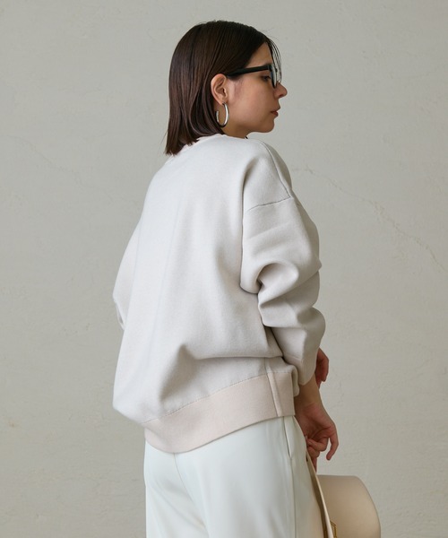 「LOUNGEDRESS」 長袖ニット FREE ベージュ レディース_画像5