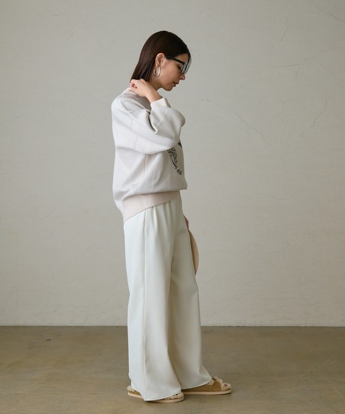 「LOUNGEDRESS」 長袖ニット FREE ベージュ レディース_画像9