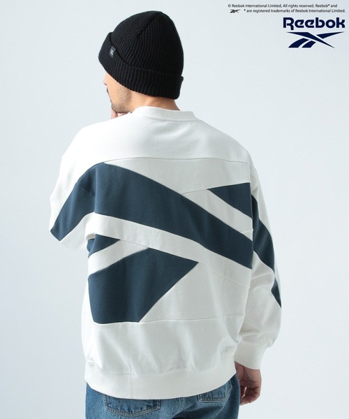 「Reebok」 スウェットカットソー MEDIUM ブラック メンズ_画像6