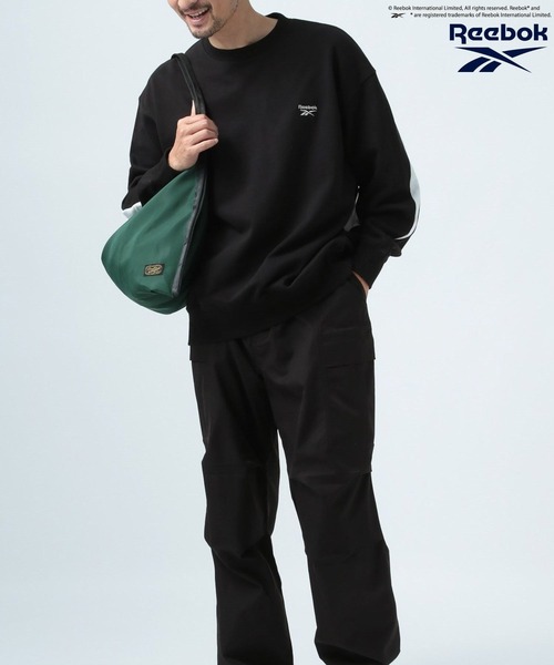 「Reebok」 スウェットカットソー MEDIUM ブラック メンズ_画像7