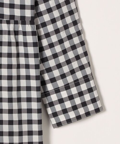 「SHIPS any」 長袖ワンピース ONE SIZE ブラック レディース_画像7