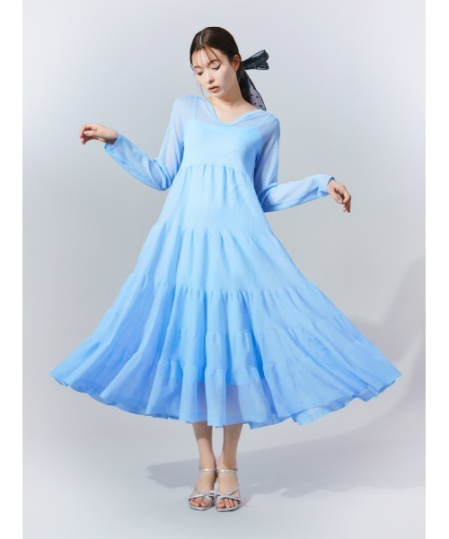 SNIDEL（スナイデル） ニットワンピース FREE ホワイト レディース