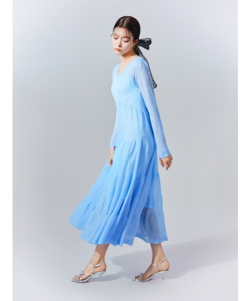 SNIDEL（スナイデル） ニットワンピース FREE ホワイト レディース