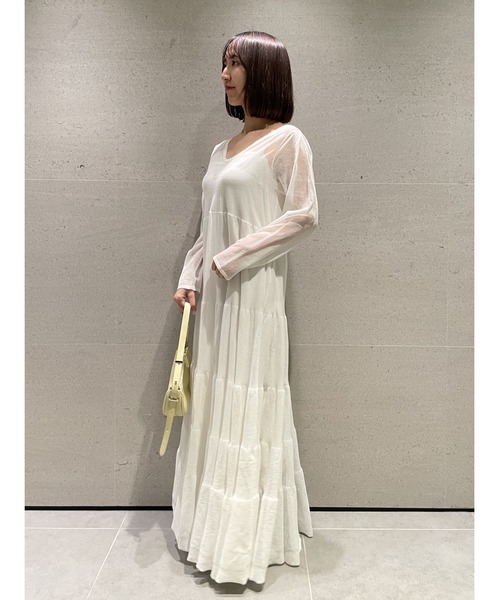 SNIDEL（スナイデル） ニットワンピース FREE ホワイト レディース