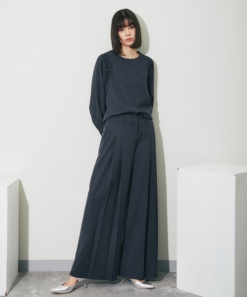 「SMILE ORCHID」 スラックス S ブラック レディース_画像3