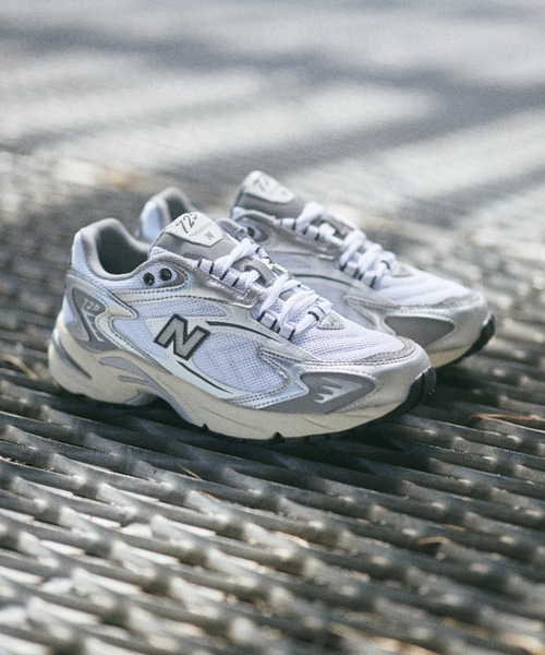 New Balance（ニューバランス） ローカットスニーカー 23.5cm シルバー