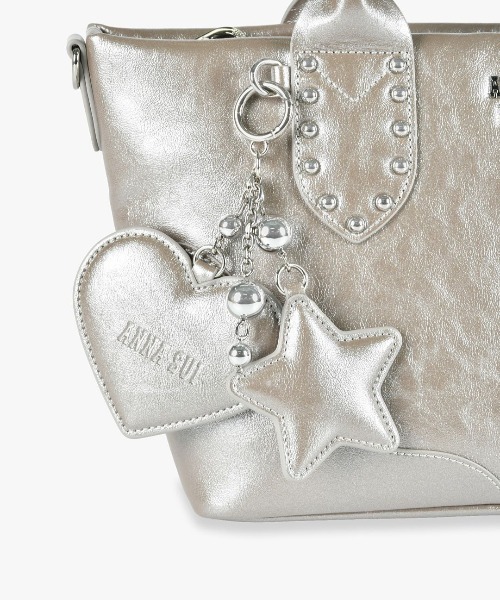 ANNA SUI アナスイ 2way パーティーバッグ クラッチバッグ 新品 ANNA SUI（アナスイ） ハンドバッグ ルミナス 2WAYハンドバッグ（大