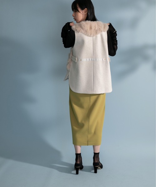 「Eimee Law」 ベスト 38 チャコールグレー レディース_画像4