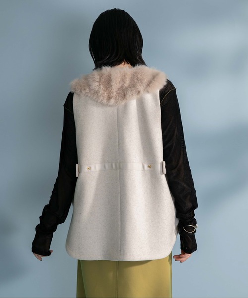 「Eimee Law」 ベスト 38 チャコールグレー レディース_画像5