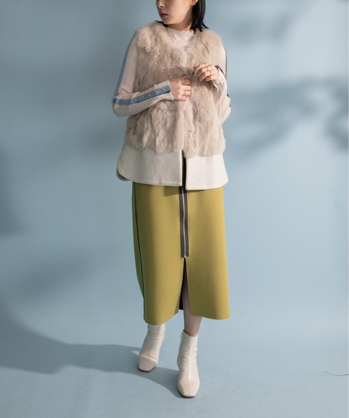 「Eimee Law」 ベスト 38 チャコールグレー レディース_画像6