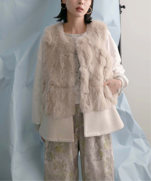 「Eimee Law」 ベスト 38 チャコールグレー レディース_画像8