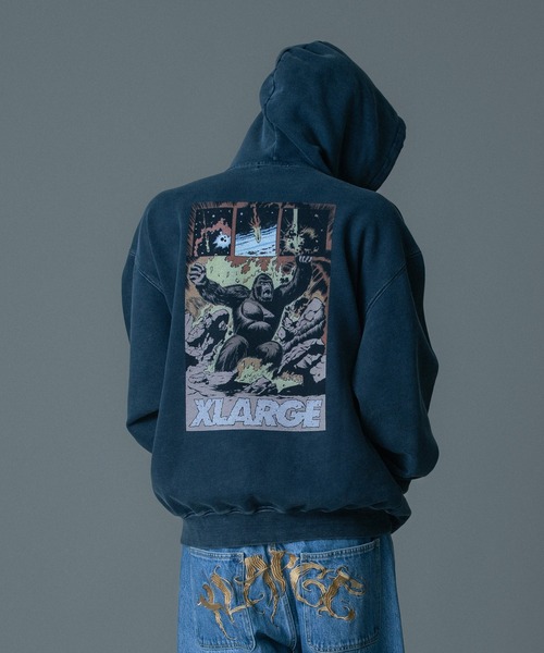 XLARGE（エクストラ ラージ） パーカー XLARGE COMIC TWO HOODED