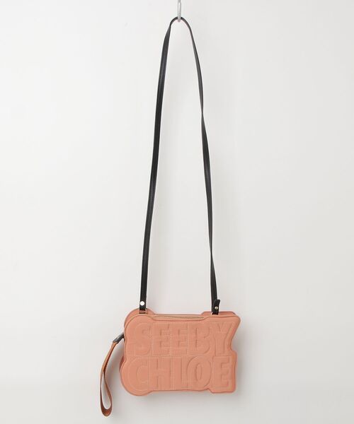 CLOE クロエ ベイリー 2way ショルダーバッグ レザー サーモンピンク CLOE クロエ ベイリー 2way ショルダーバッグ レザー サーモンピンク