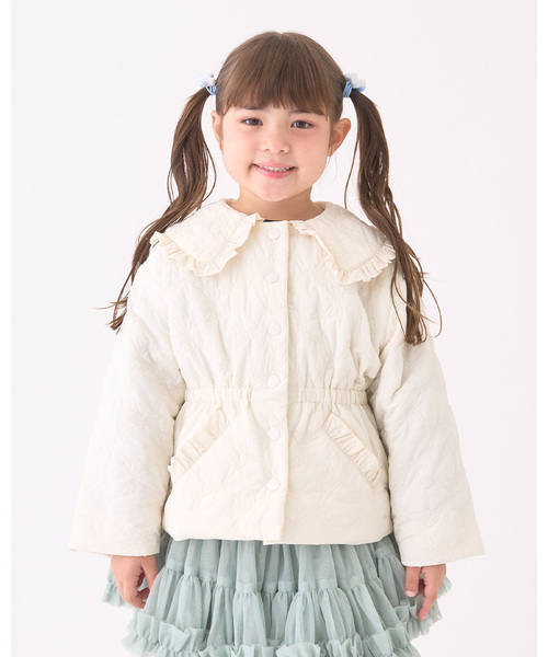 ブルゾン アウター 「Lycee mine バレエシリーズ」ミドル丈リボン