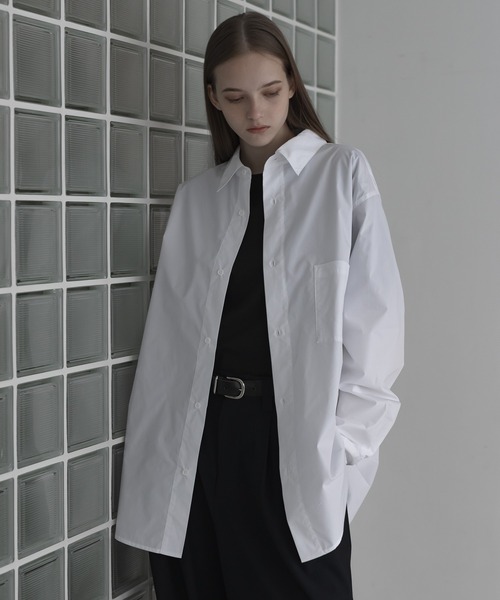 「remer」 長袖シャツ X-SMALL ダークグリーン メンズ_画像4