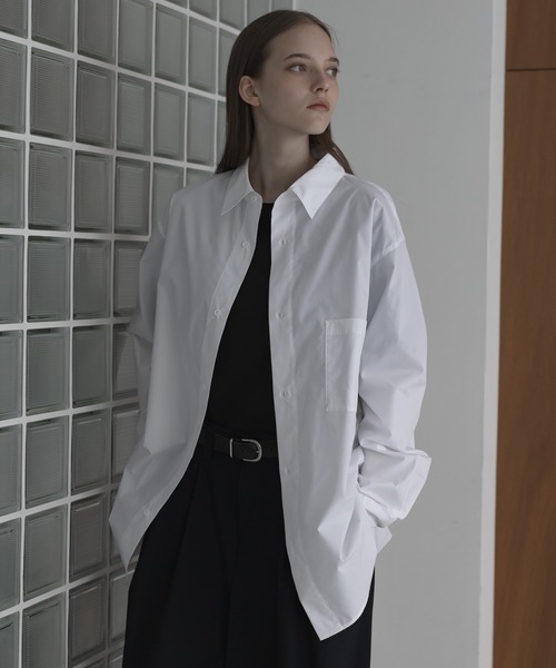 「remer」 長袖シャツ X-SMALL ダークグリーン メンズ_画像5