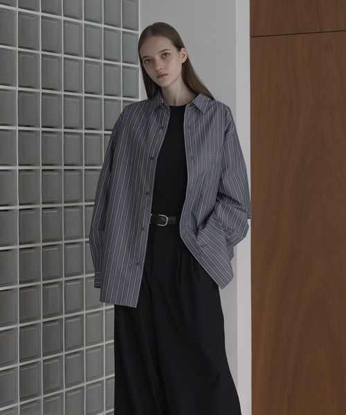 「remer」 長袖シャツ X-SMALL ダークグリーン メンズ_画像7