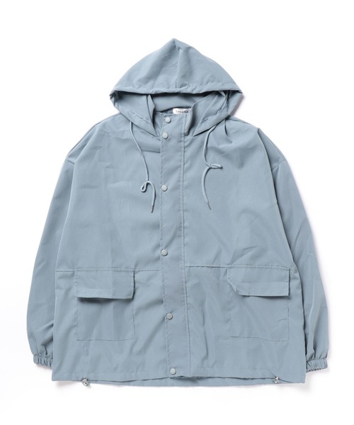 「SHEENA」 マウンテンパーカー M ブルー レディース_画像4