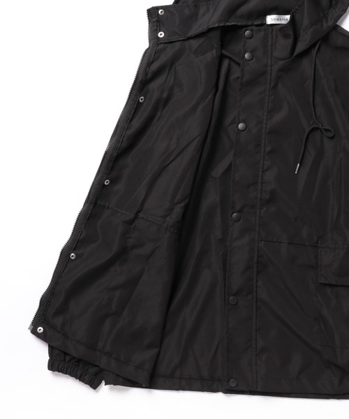 「SHEENA」 マウンテンパーカー M ブルー レディース_画像5