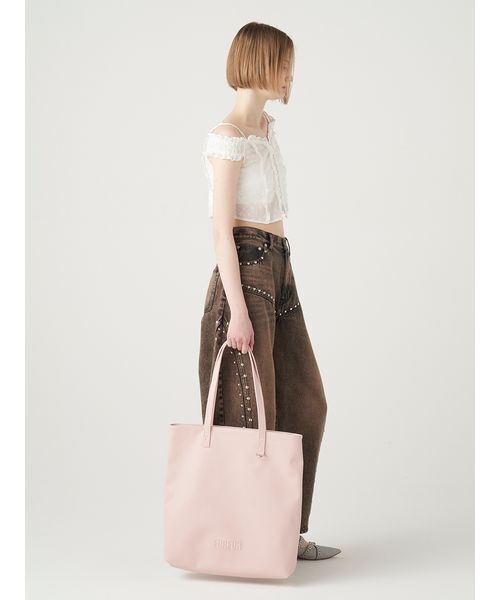 「FURFUR」 トートバッグ F アイボリー レディース_画像8