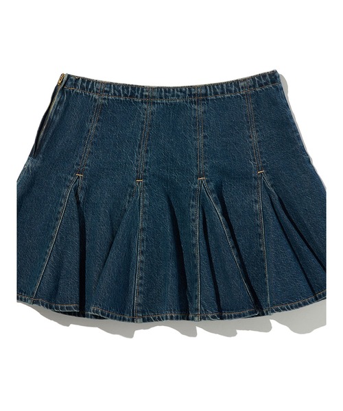 Levi's（リーバイス） デニムスカート ゴデットミニスカート