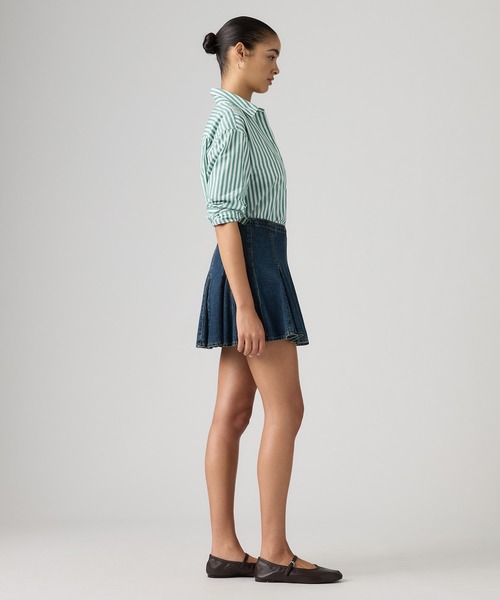 Levi's（リーバイス） デニムスカート ゴデットミニスカート