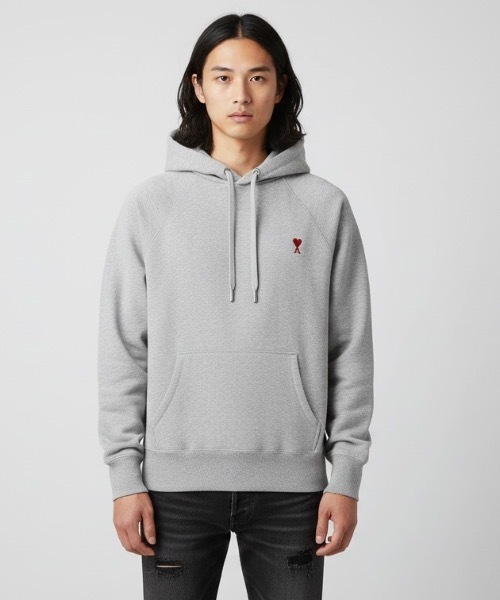 AMI Alexandre Mattiussi パーカー AMI PARIS / AMI SMALL HEART LOGO