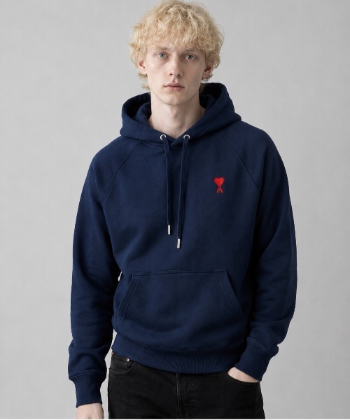 AMI Alexandre Mattiussi パーカー AMI PARIS / AMI SMALL HEART LOGO