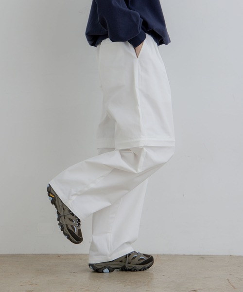 flaner パンツ Detachable 2way pants / デタッチャブル2wayパンツ