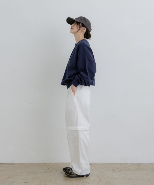 flaner パンツ Detachable 2way pants / デタッチャブル2wayパンツ